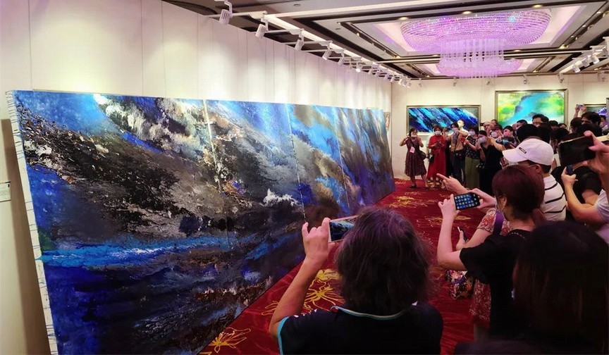 洛克菲勒家族何仁诰作品收藏仪式暨何仁诰艺术精品展