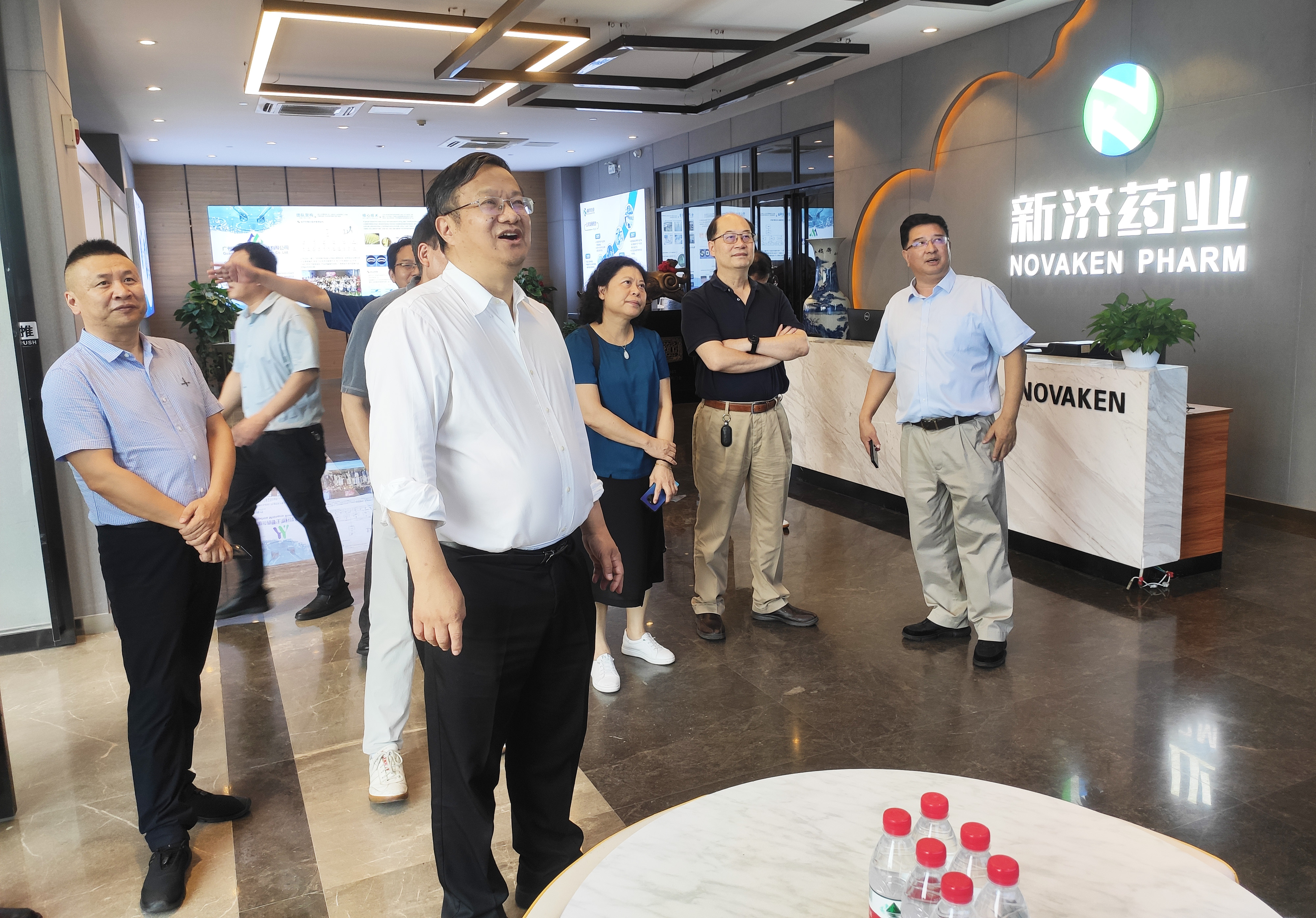 GBA小分子新藥創(chuàng)制聯(lián)盟成員拜訪新濟藥業(yè)，共探合作與發(fā)展