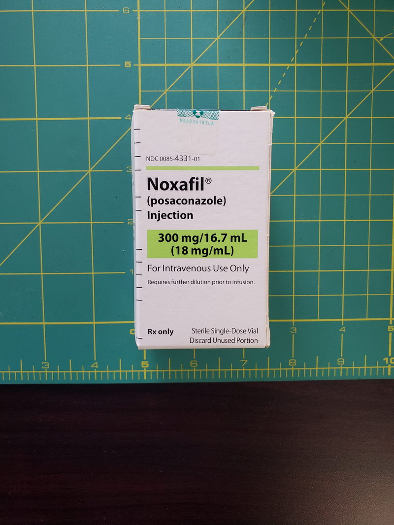 泊沙康唑注射液/Posaconazole Injection/NOXAFIL (參比制劑) 泊沙康唑注射液/Posaconazole Injection/NOXAFIL (參比制劑)