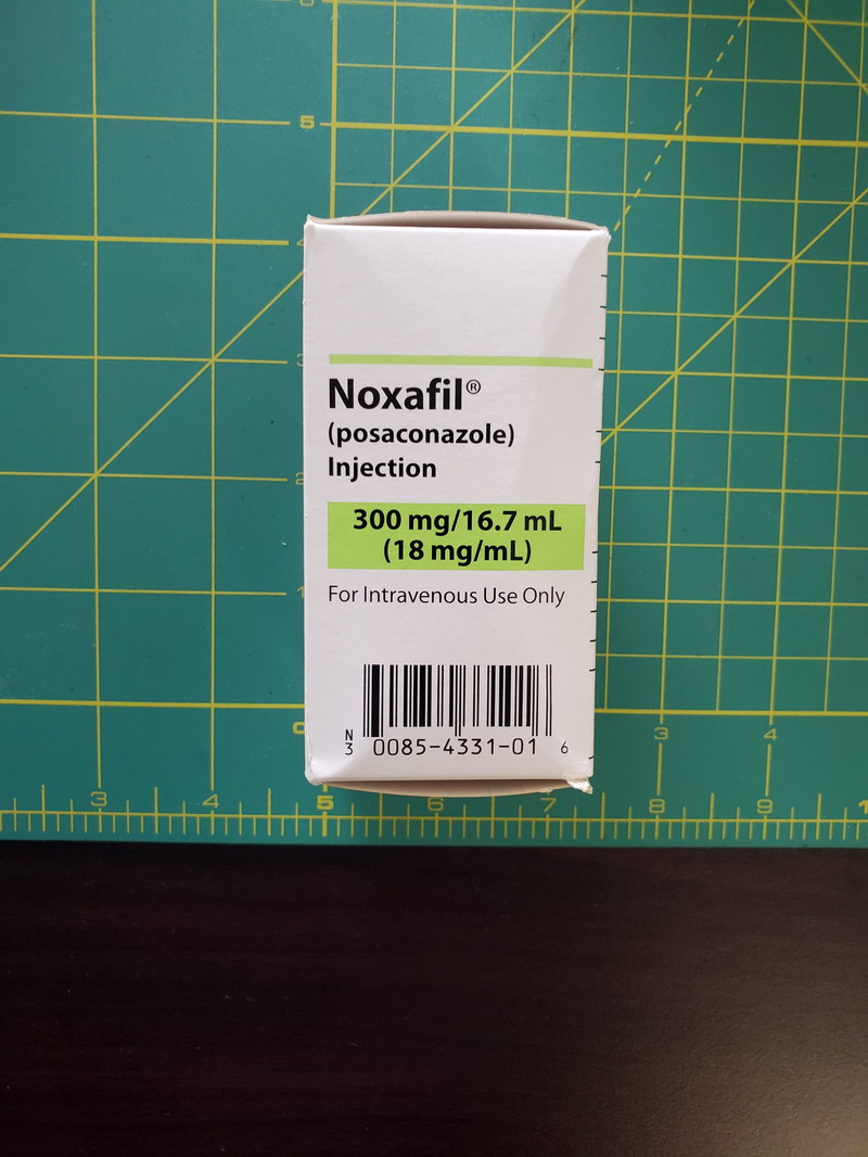 泊沙康唑注射液/Posaconazole Injection/NOXAFIL (參比制劑) 泊沙康唑注射液/Posaconazole Injection/NOXAFIL (參比制劑)