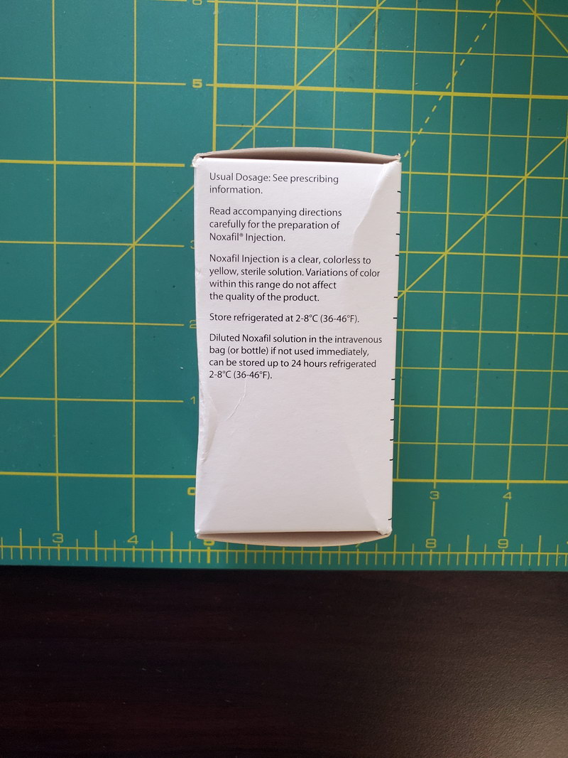 泊沙康唑注射液/Posaconazole Injection/NOXAFIL (參比制劑) 泊沙康唑注射液/Posaconazole Injection/NOXAFIL (參比制劑)