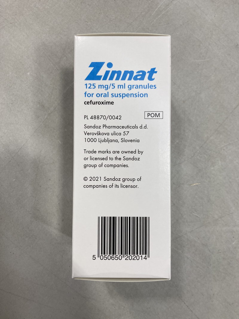 头孢呋辛酯干混悬剂/Cefuroxime Axetil For Suspension/Zinnat （参比制剂）