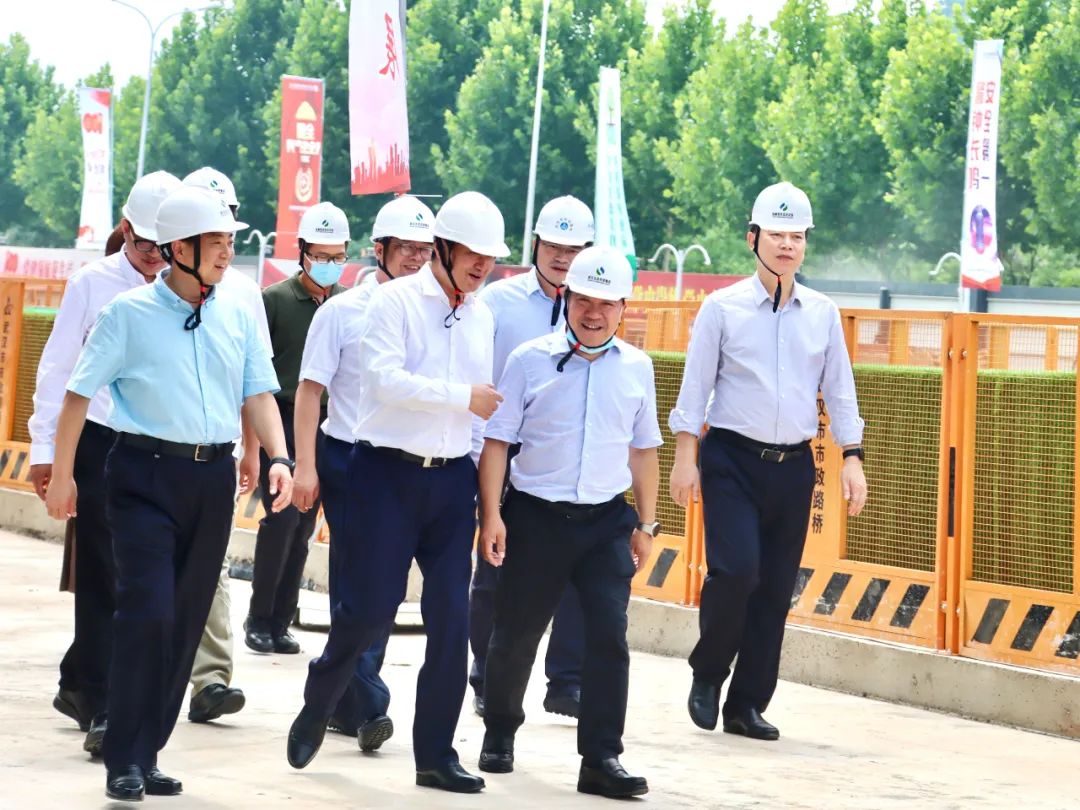 【學(xué)黨史永遠跟黨走·三比三賽創(chuàng)佳績】武漢市委常委汪祥旺調(diào)研督導(dǎo)高新二路示范段(豹溪路-未來三路)項目 【學(xué)黨史永遠跟黨走·三比三賽創(chuàng)佳績】武漢市委常委汪祥旺調(diào)研督導(dǎo)高新二路示范段(豹溪路-未來三路)項目