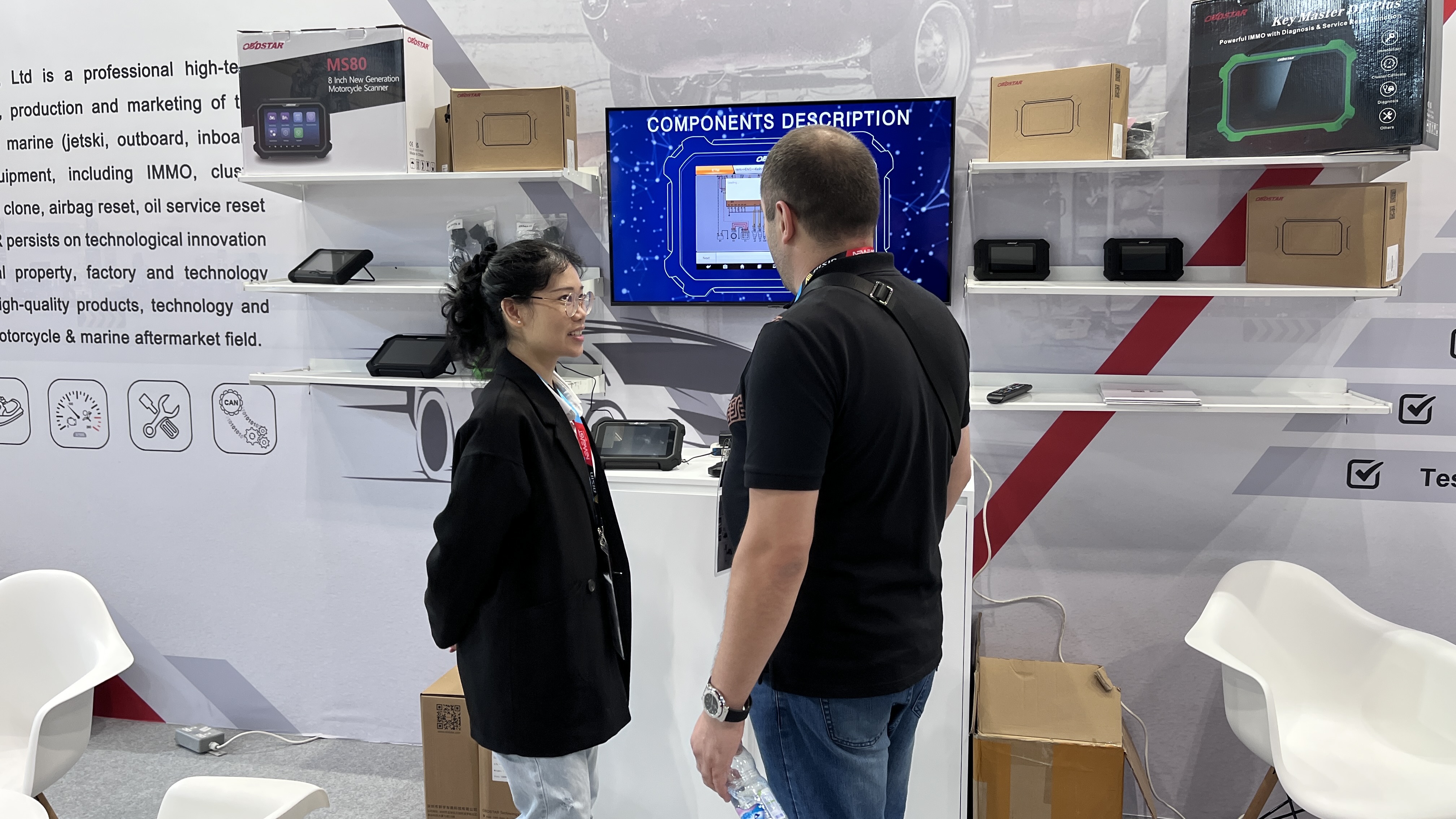 OBDSTAR at Automechanika DUBAI 2023 OBDSTAR at Automechanika DUBAI 2023