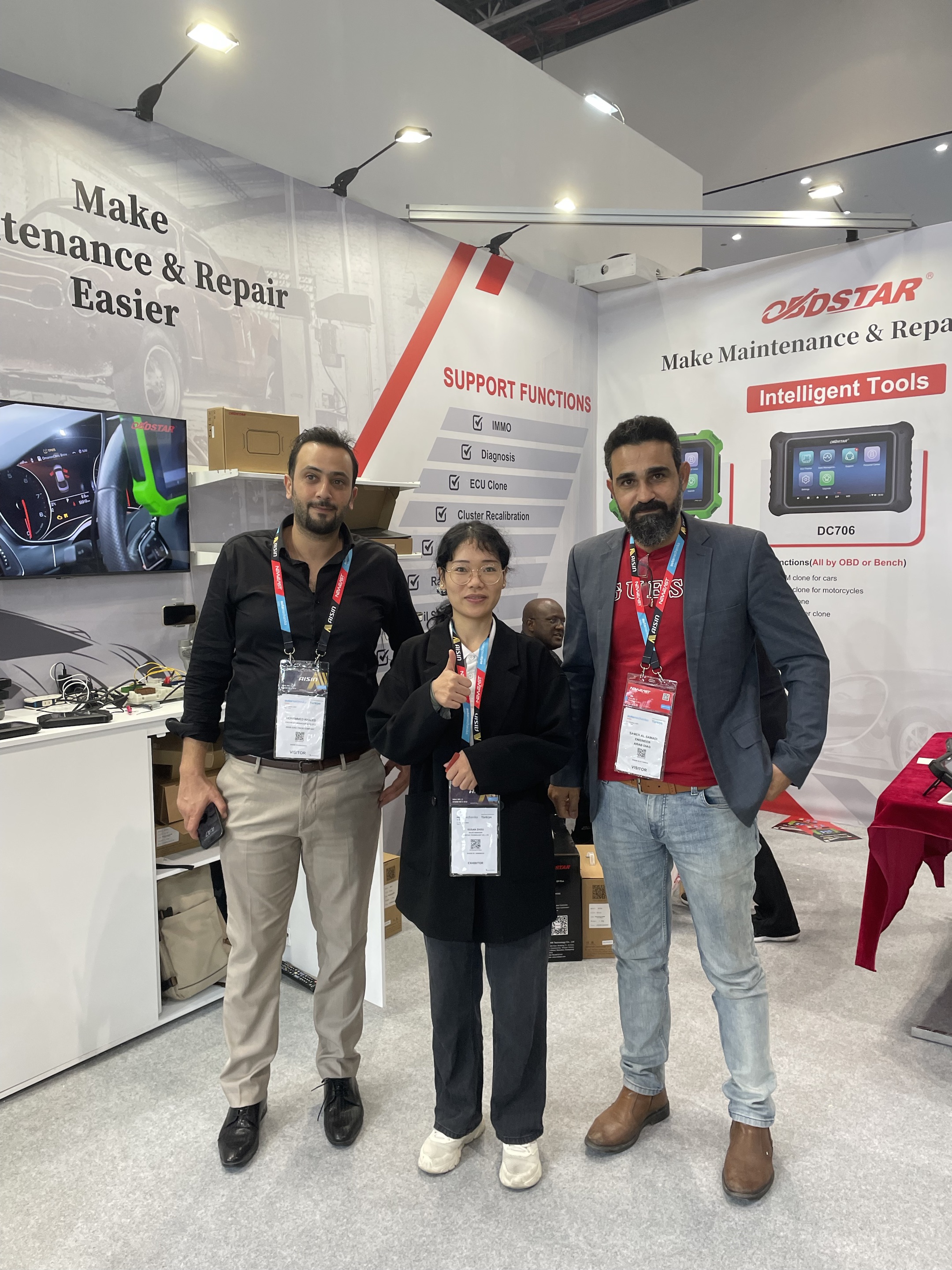 OBDSTAR at Automechanika DUBAI 2023 OBDSTAR at Automechanika DUBAI 2023