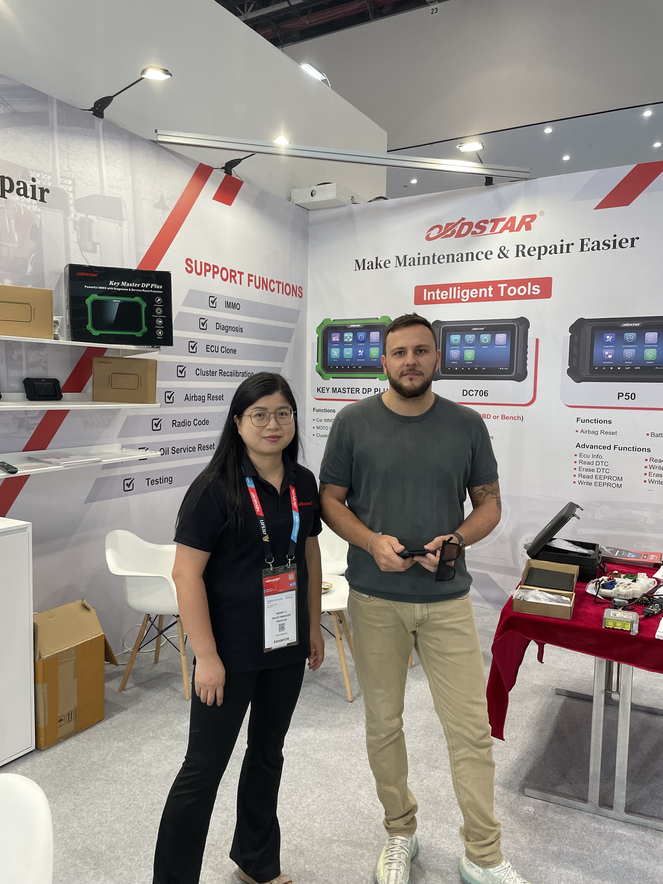 OBDSTAR at Automechanika DUBAI 2023 OBDSTAR at Automechanika DUBAI 2023