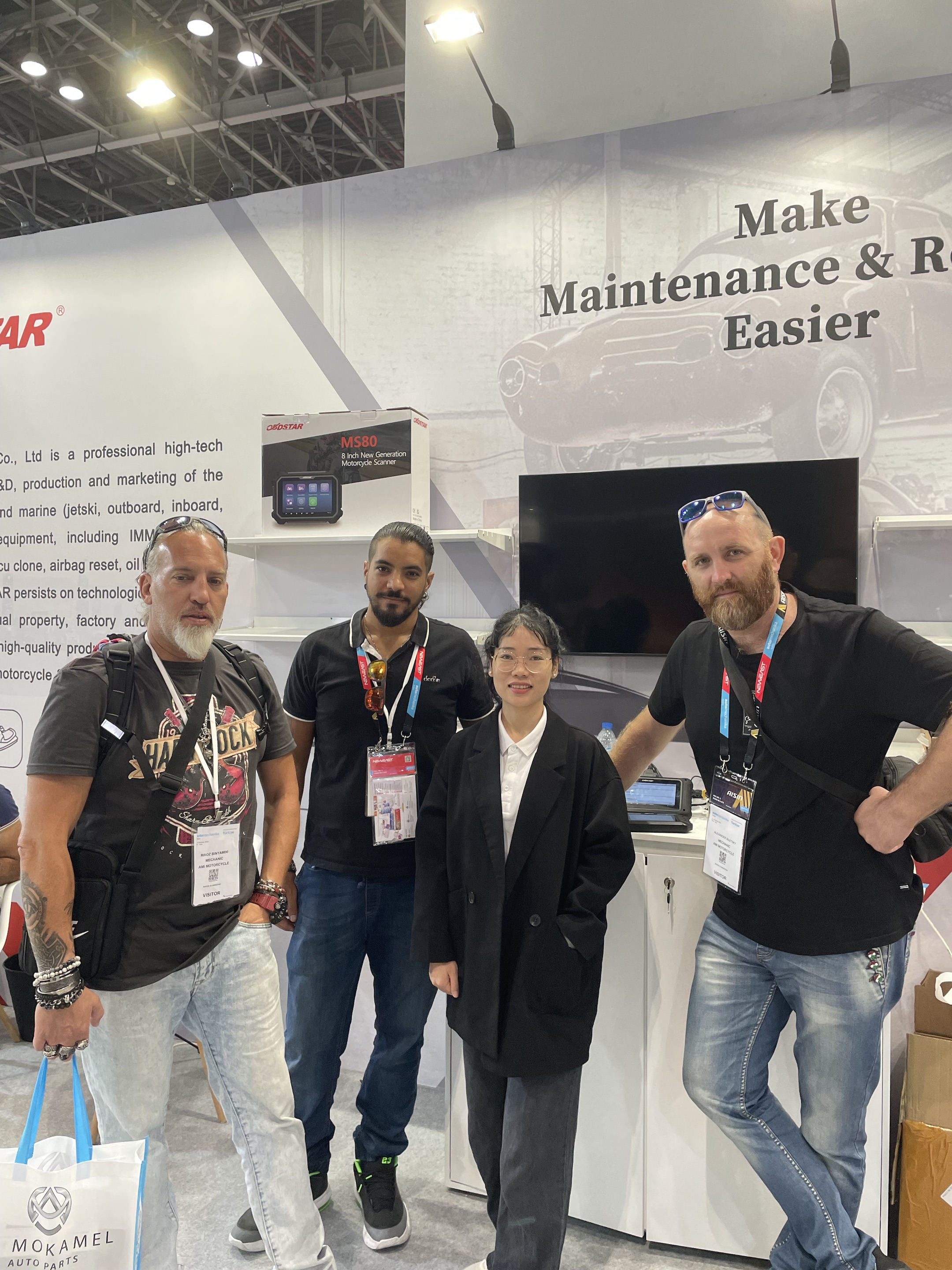 OBDSTAR at Automechanika DUBAI 2023 OBDSTAR at Automechanika DUBAI 2023