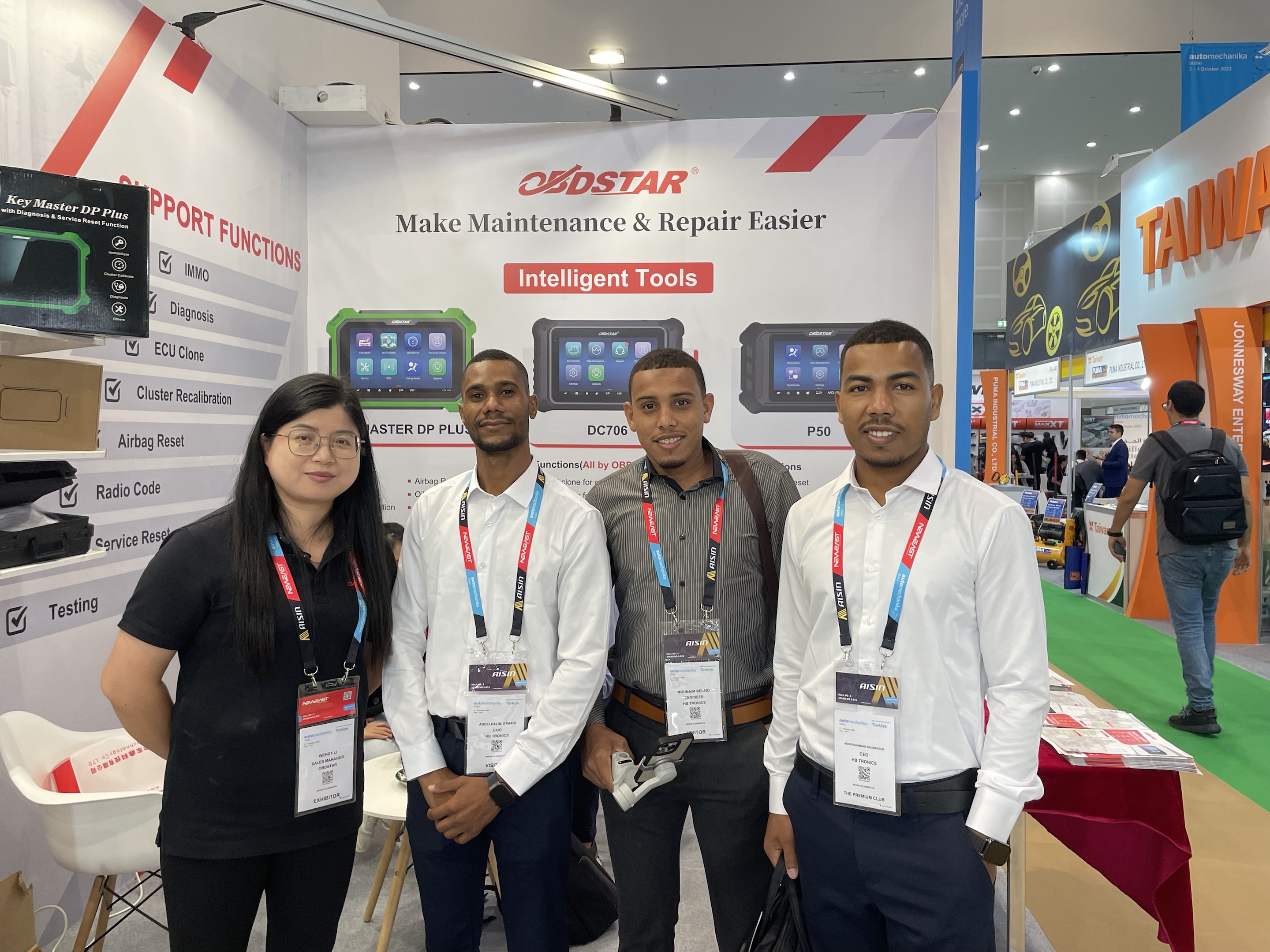 OBDSTAR at Automechanika DUBAI 2023 OBDSTAR at Automechanika DUBAI 2023