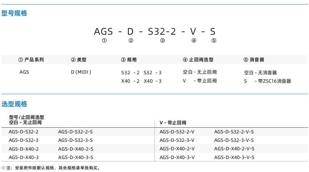 AGS-D系列 AGS-D系列