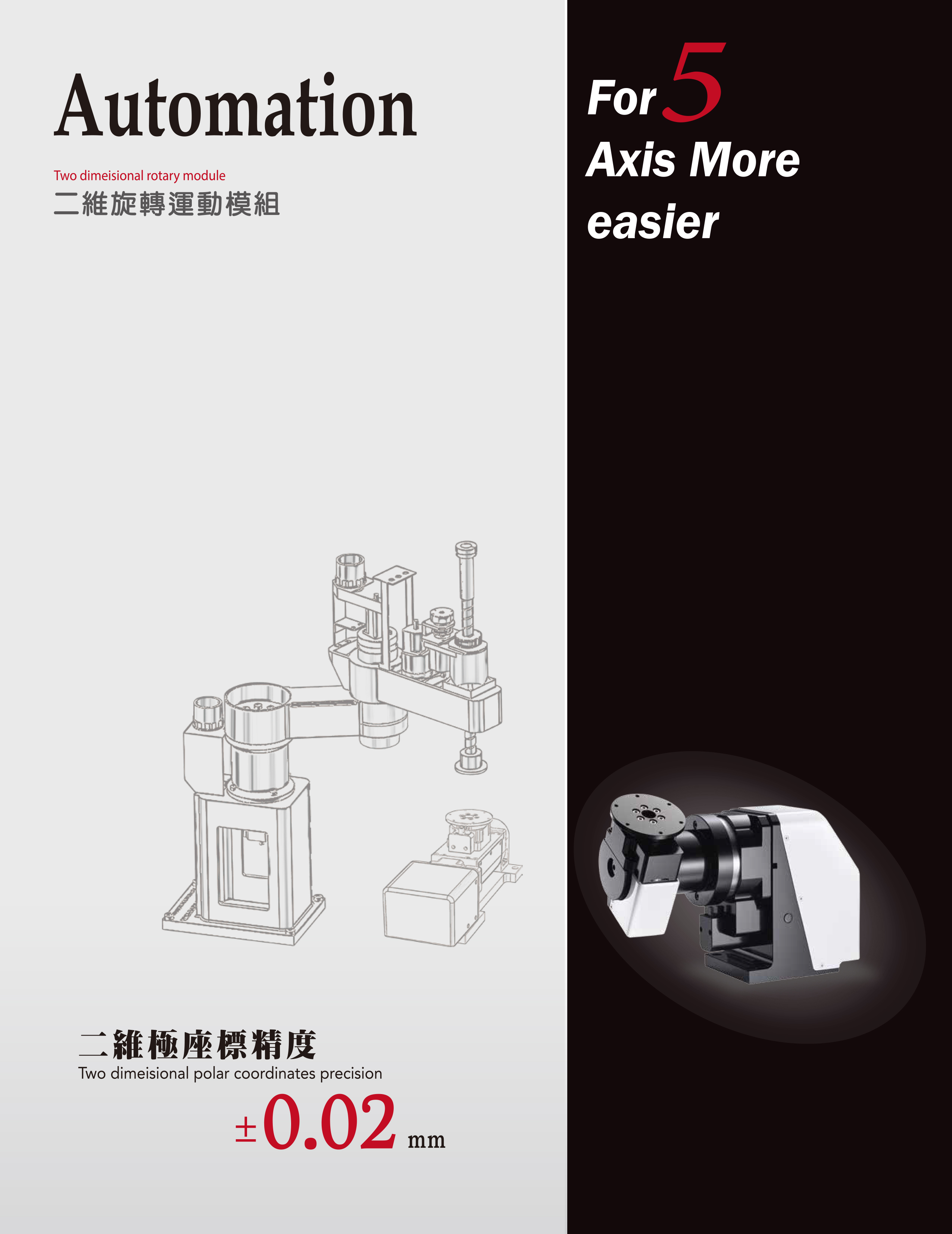 MDR 二維旋轉(zhuǎn)運(yùn)動(dòng)模組