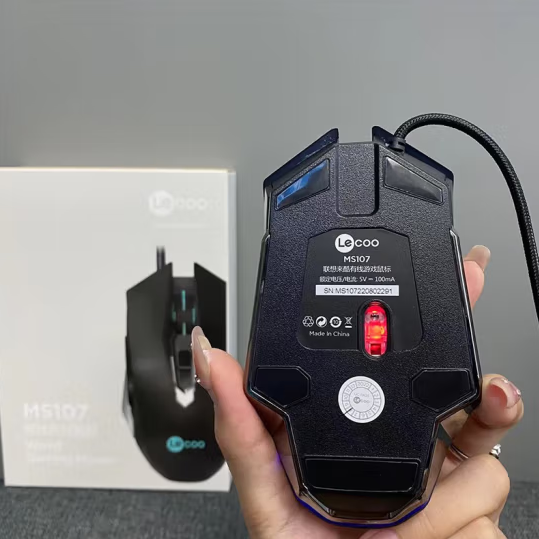 联想来酷MS107USB电竞鼠标有线