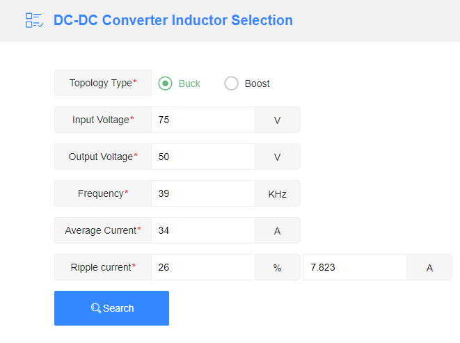 DC-DC Converter Inductor Selection power inductors
