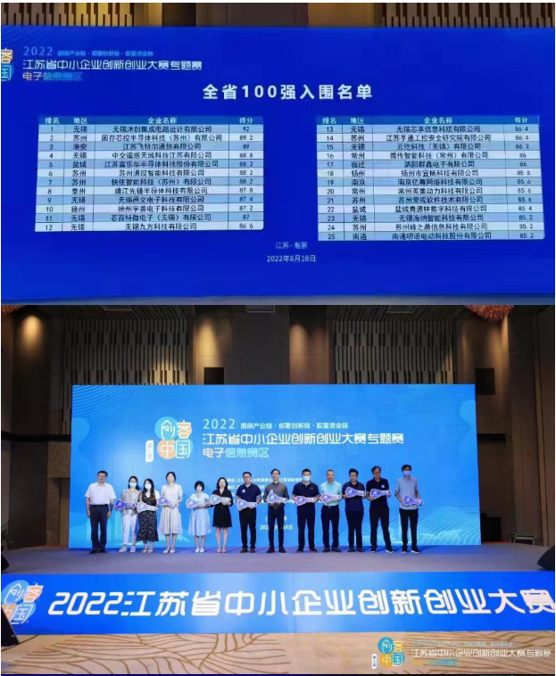 2022创客大赛和江苏科技创业大赛中飞特尔两获前三名 2022创客大赛和江苏科技创业大赛中飞特尔两获前三名