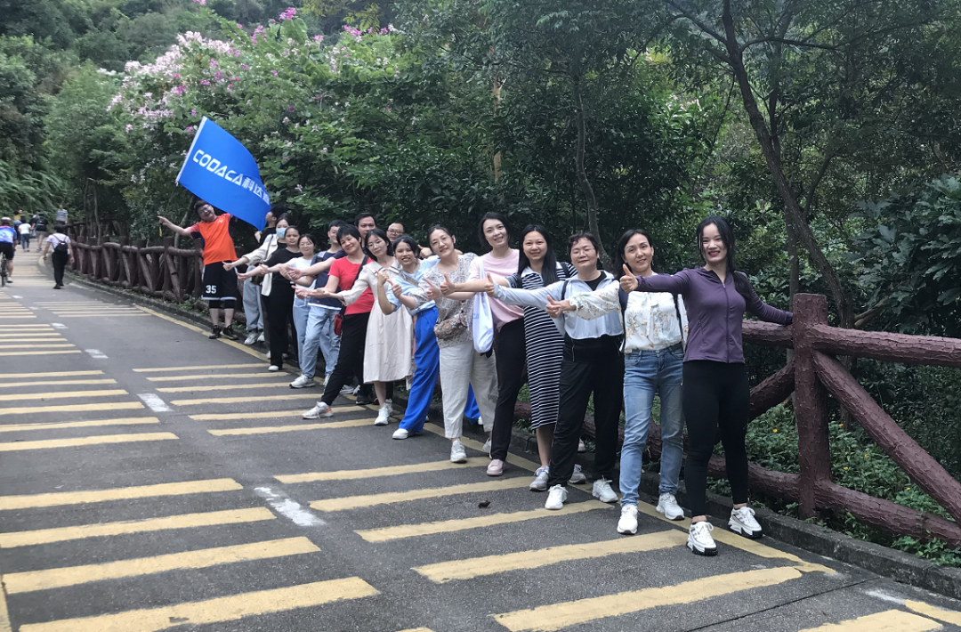 科达嘉总部徒步 科达嘉公司团建