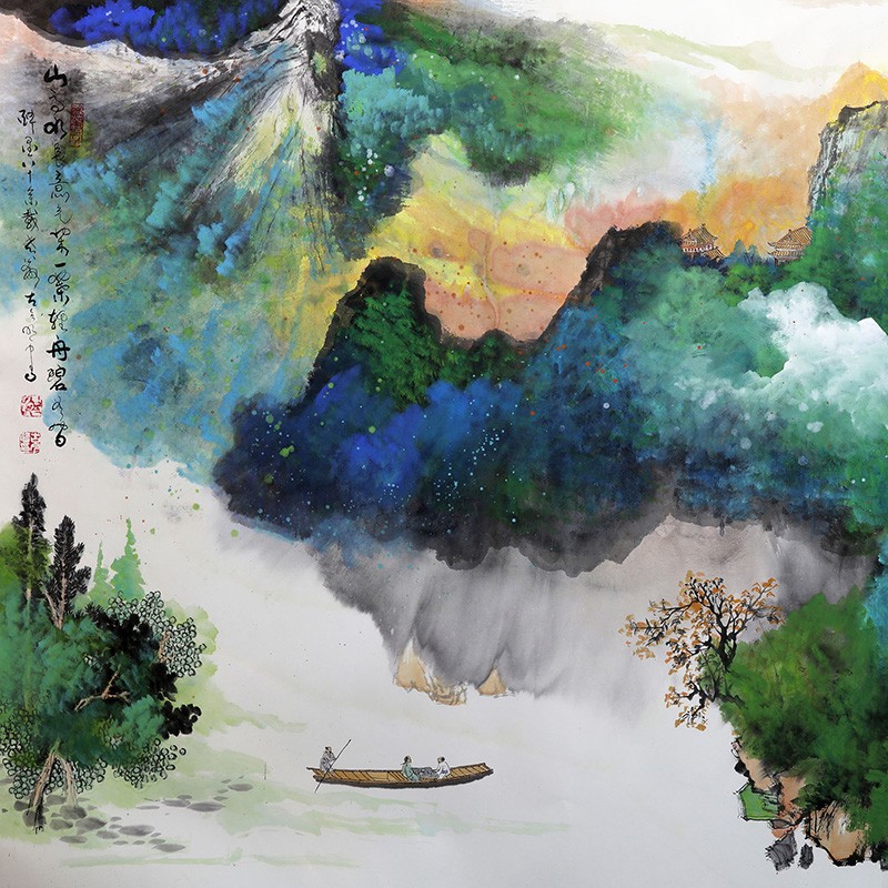 古今明“古今心绘”绘画艺术