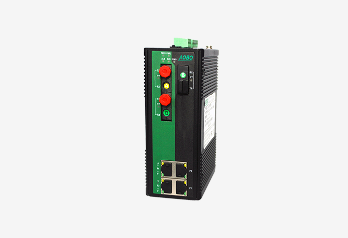 AOBO 5011 网管型导轨式工业以太网交换机