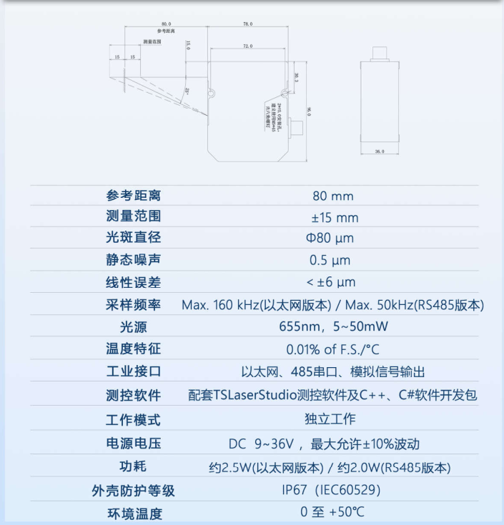 高速高精度激光位移传感器在音响振动频率测量中的应用实例 高速高精度激光位移传感器在音响振动频率测量中的应用实例