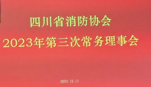 四川省消防協(xié)會(huì)召開第三次常務(wù)理事會(huì) 四川省消防協(xié)會(huì)召開第三次常務(wù)理事會(huì)