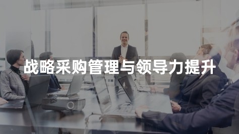 战略采购管理与领导力提升