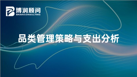 品类管理策略与支出分析