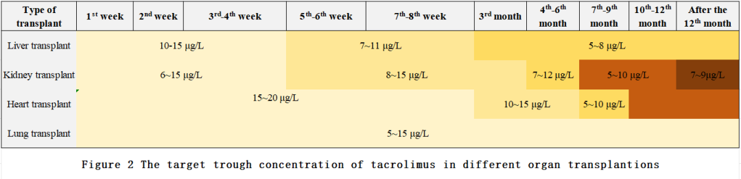 Interpretation of Tacrolimus Individualized Medication Guide