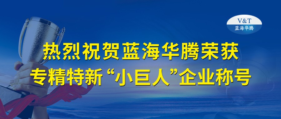 【喜讯】蓝海华腾荣获专精特新 “小巨人”企业称号! 【喜讯】蓝海华腾荣获专精特新 “小巨人”企业称号!