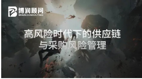 高风险时代下的供应链与采购风险管理