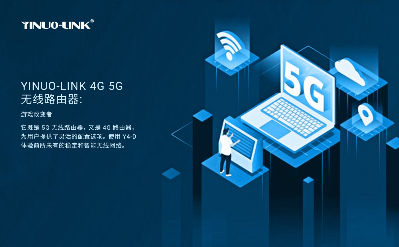 YINUO-LINK 4G 5G WiFi 路由器：游戏改变者