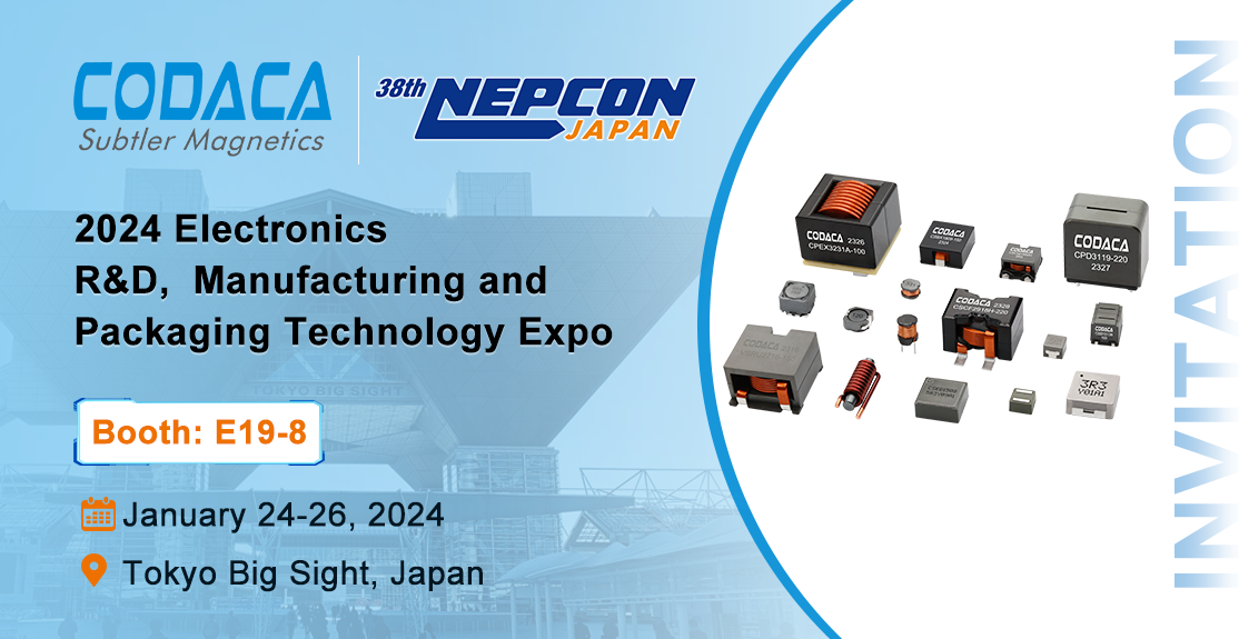 CODACA Invitation for NEPCON JAPAN 2024 CODACA Invitation for NEPCON JAPAN 2024