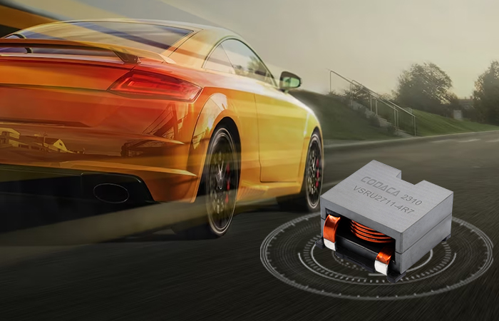 New Automotive Grade High Current Power Inductor VSRU27 Series New Automotive Grade High Current Power Inductor VSRU27 Series