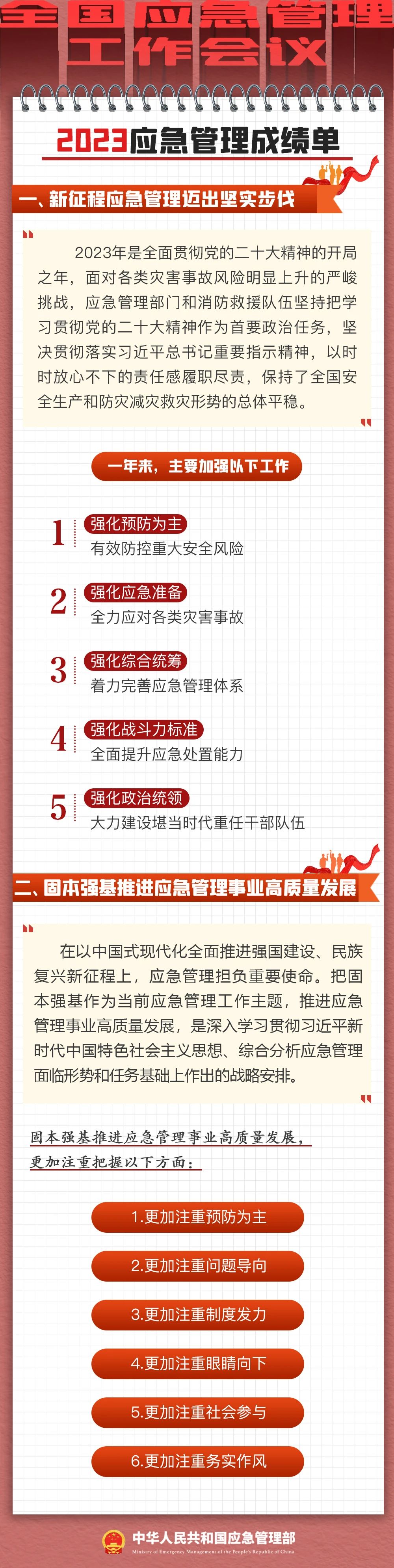 一文读懂全国应急管理工作会议