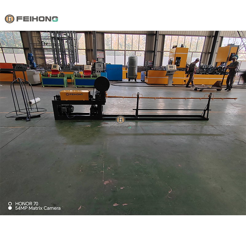 飛宏1套數(shù)控鋼筋調(diào)直切斷機(jī)設(shè)備助力國(guó)際施工項(xiàng)目建設(shè)