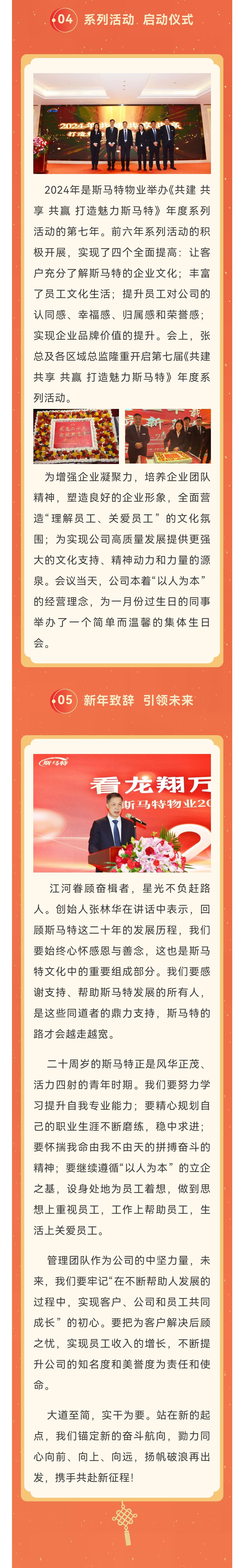 看龙翔万里  启盛世华章——斯马特物业2023年度表彰大会暨工作总结会