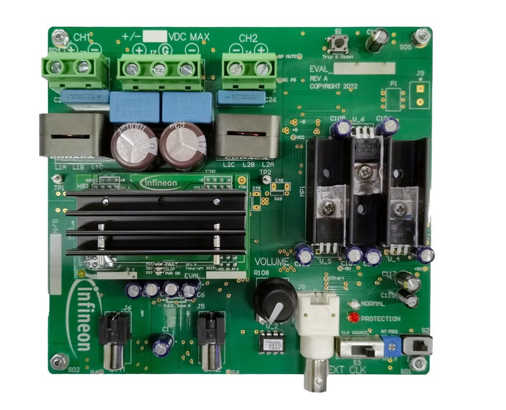 EVAL_MA5302MS_200x2 evaluation board CODACA power inductor