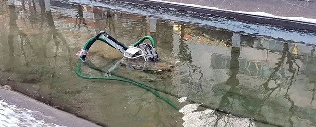 【案例分享】施罗德清淤机器人在北京零下12℃完成河道清淤