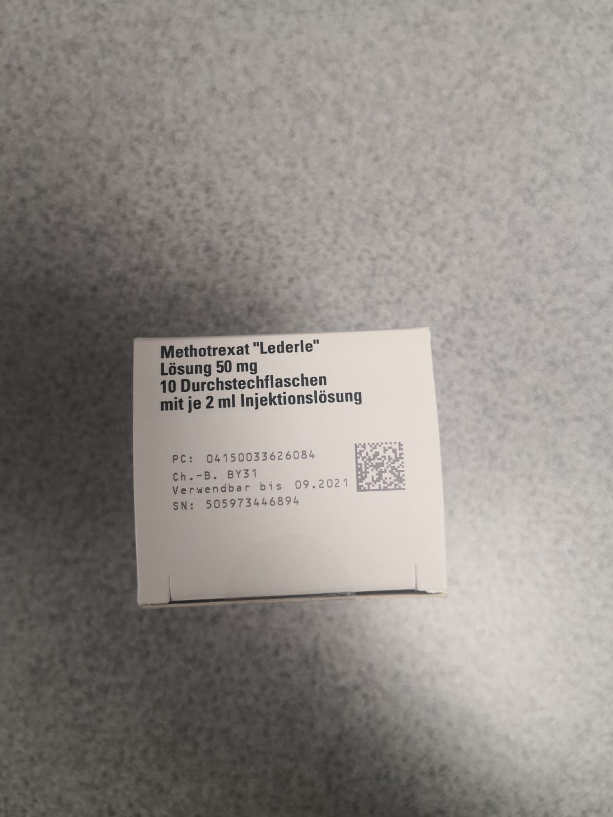 甲氨蝶呤注射液（参比制剂）