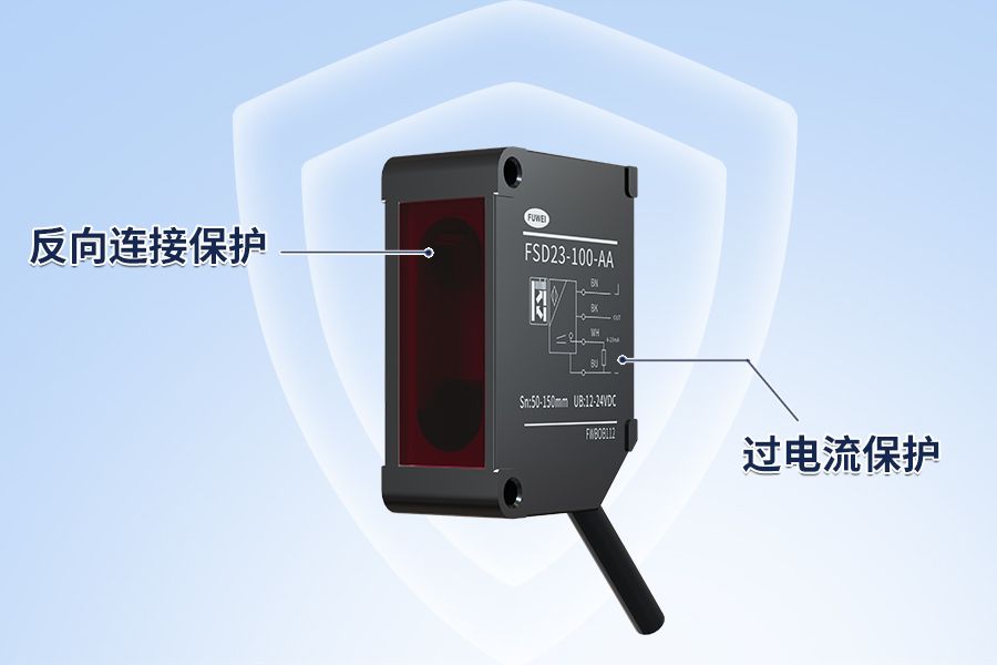 富唯FSD23系列激光位移传感器，精密测量的利器！
