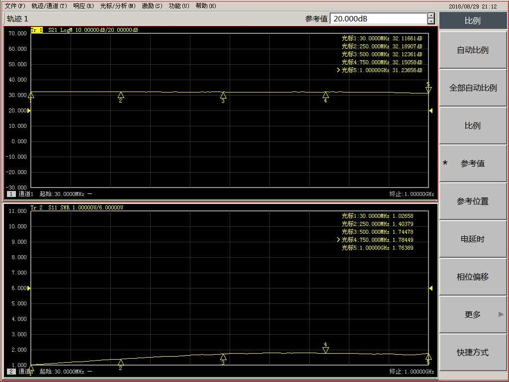 30MHz–1000MHz低噪聲放大器