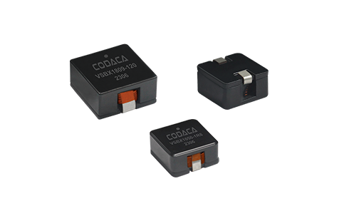 Compact High Current Power Inductors VSBX Series for Automotive Compact High Current Power Inductors VSBX Series for Automotive
