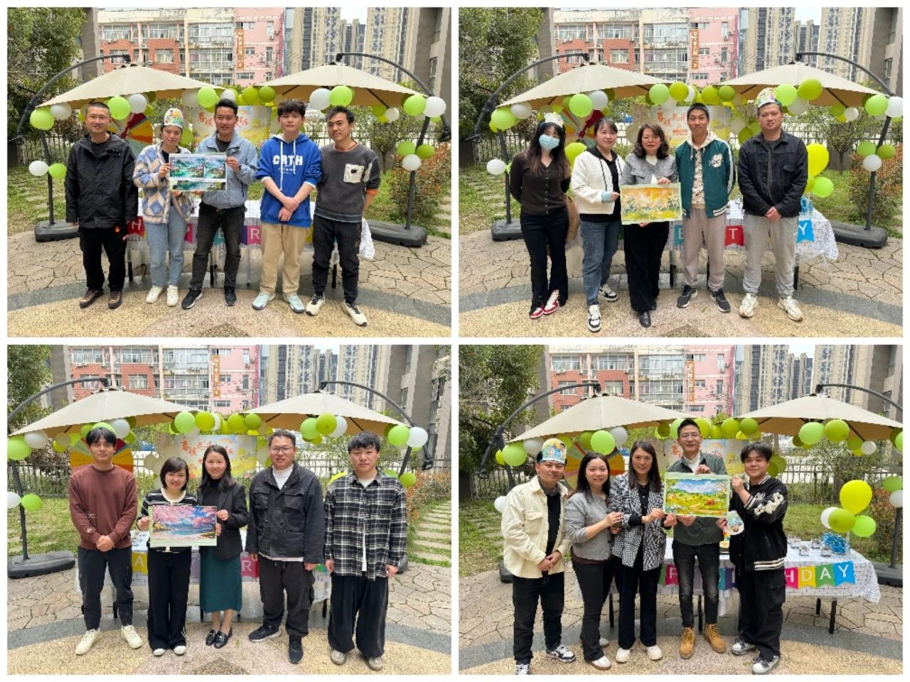 春季生日会丨在坤达安上春山 欢歌笑语两相欢
