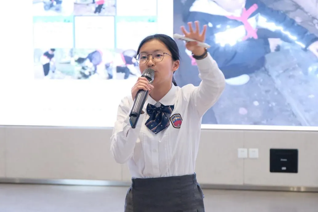 学长榜样——学姐给小学部学弟学妹讲述成长故事 学长榜样——学姐给小学部学弟学妹讲述成长故事