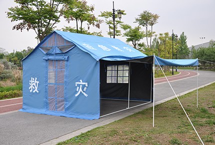 12平方米救灾单帐篷