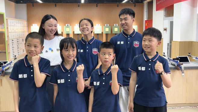 总分排名第一!成都市青少年射击锦标赛,新川学子再创佳绩! 总分排名第一!成都市青少年射击锦标赛,新川学子再创佳绩!