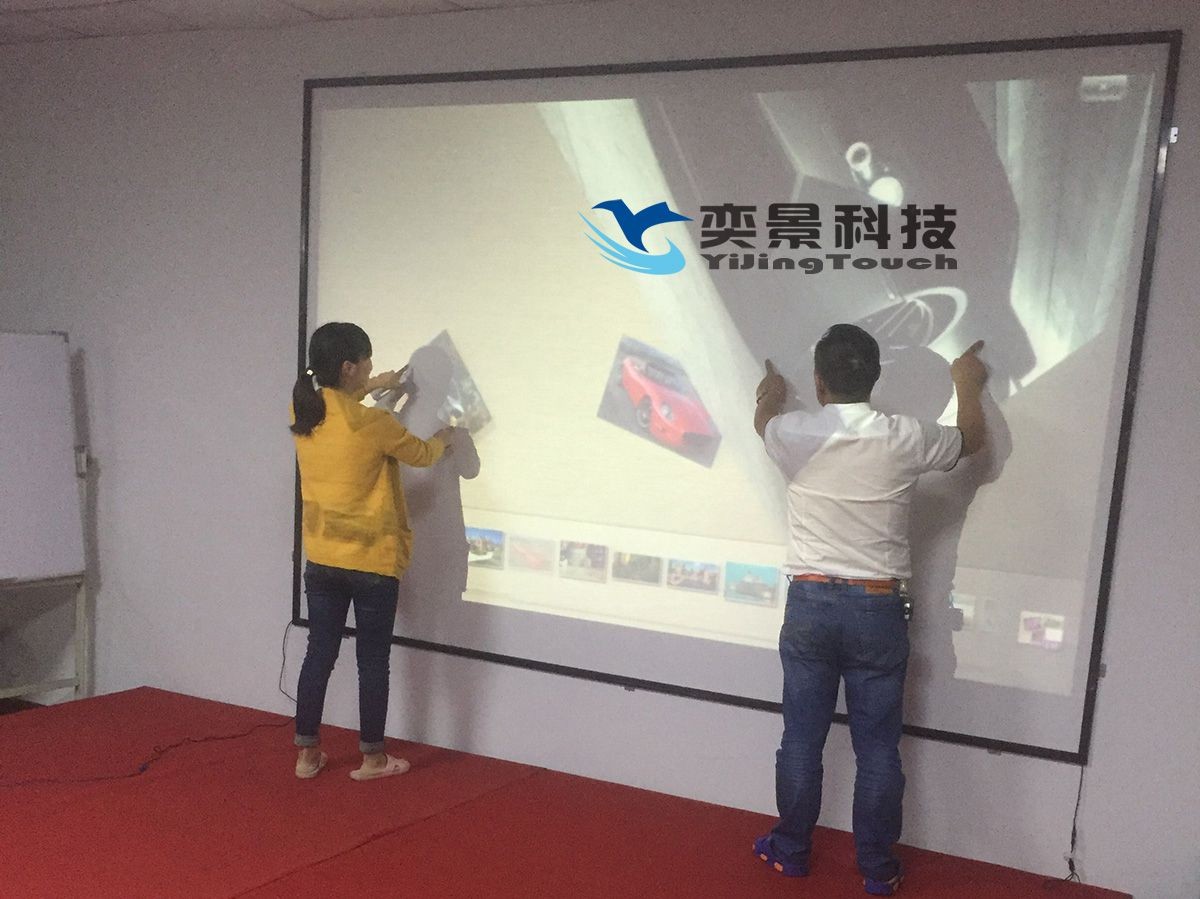 互动触摸屏系统带来沉浸式的体验、拓展应用场景