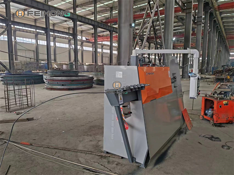飛宏數(shù)控鋼筋彎箍機助力國內(nèi)施工現(xiàn)場建設(shè)