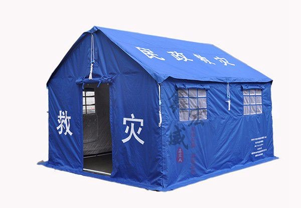 12㎡救灾帐篷怎么搭
