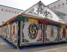 甘南法会帐篷
