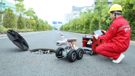 管道检测爬行机器人