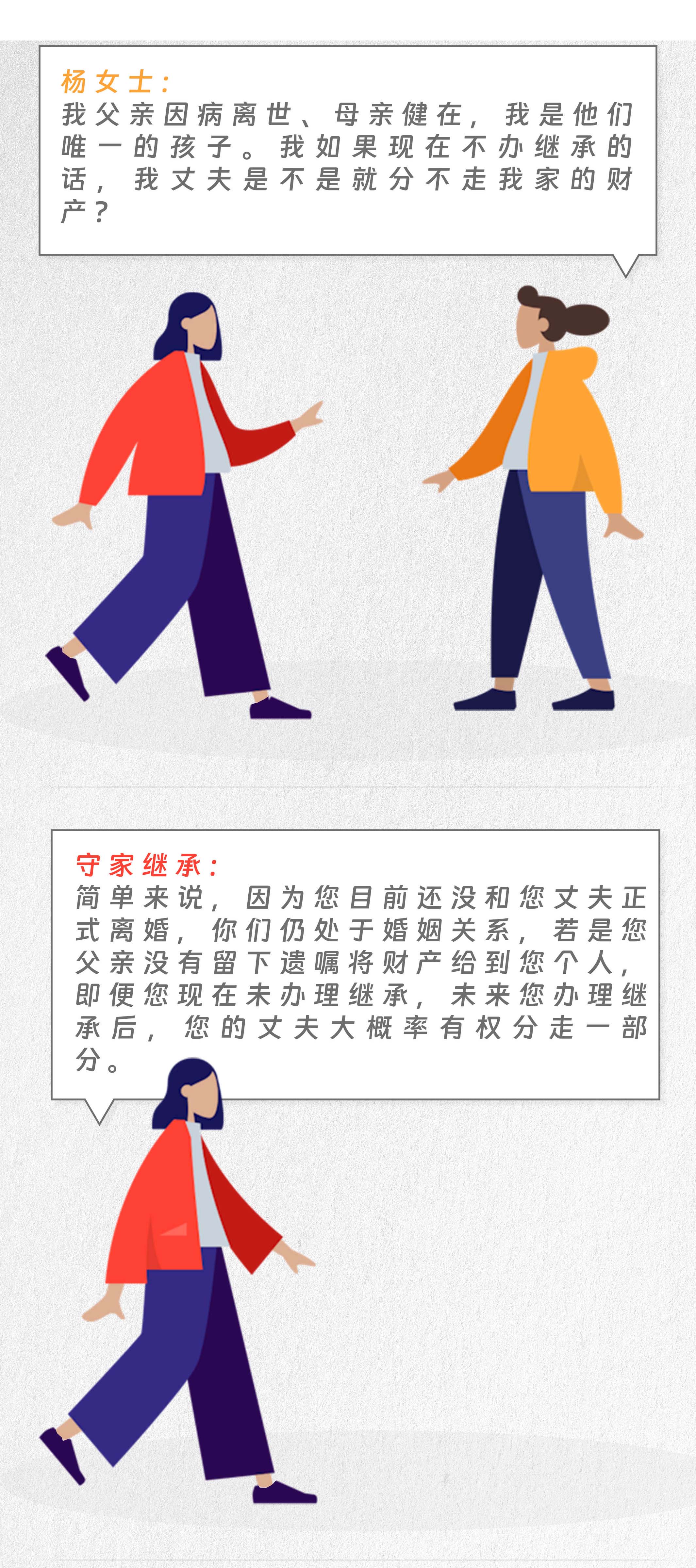 守家咨询室|继承遗产后离婚，前夫有权分么？