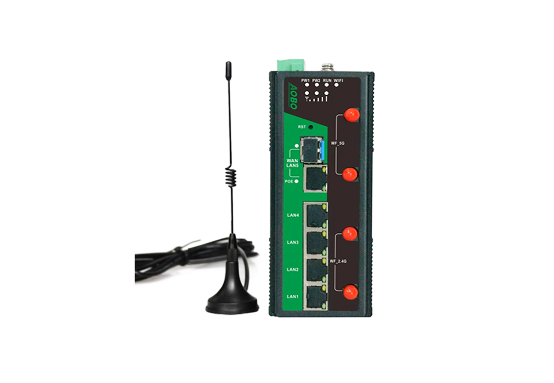 新品速递|AOBO W3306 工业级双频无线AP/4G路由器 新品速递|AOBO W3306 工业级双频无线AP/4G路由器